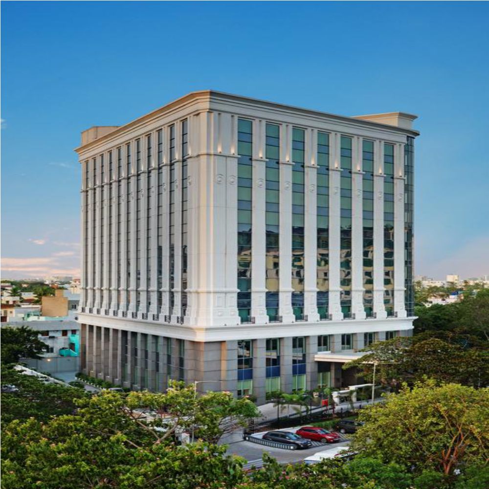 SRM group of hotels new  upscale hotel  at Guindy which has the fusion of classic and trendy design